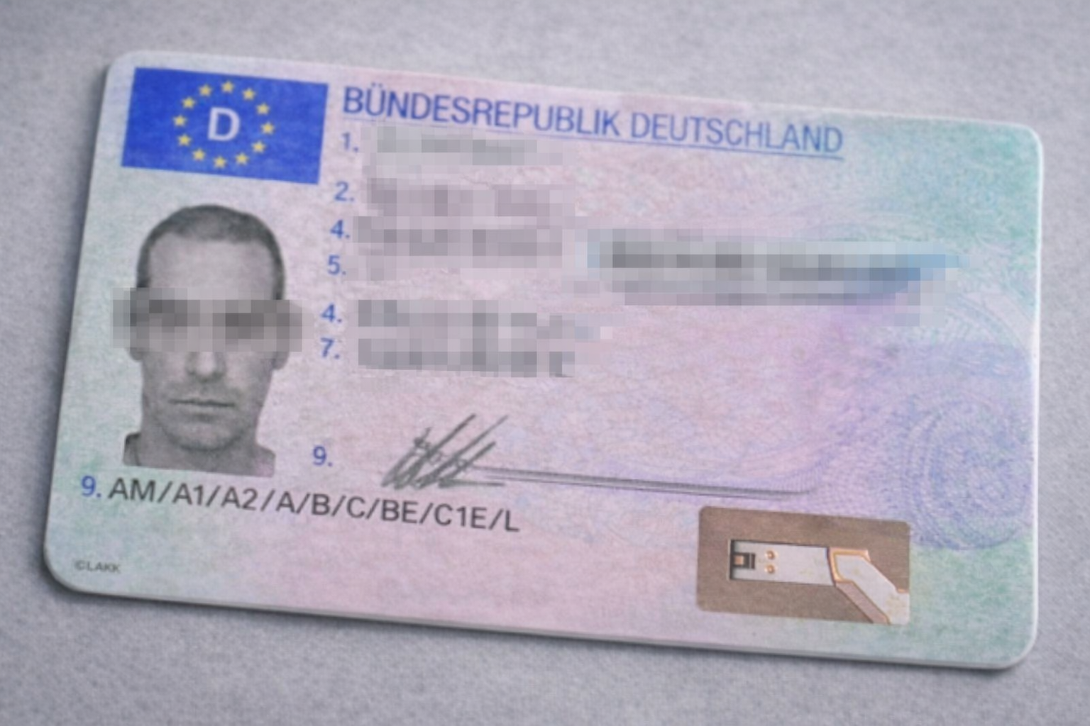 NFC-Führerschein